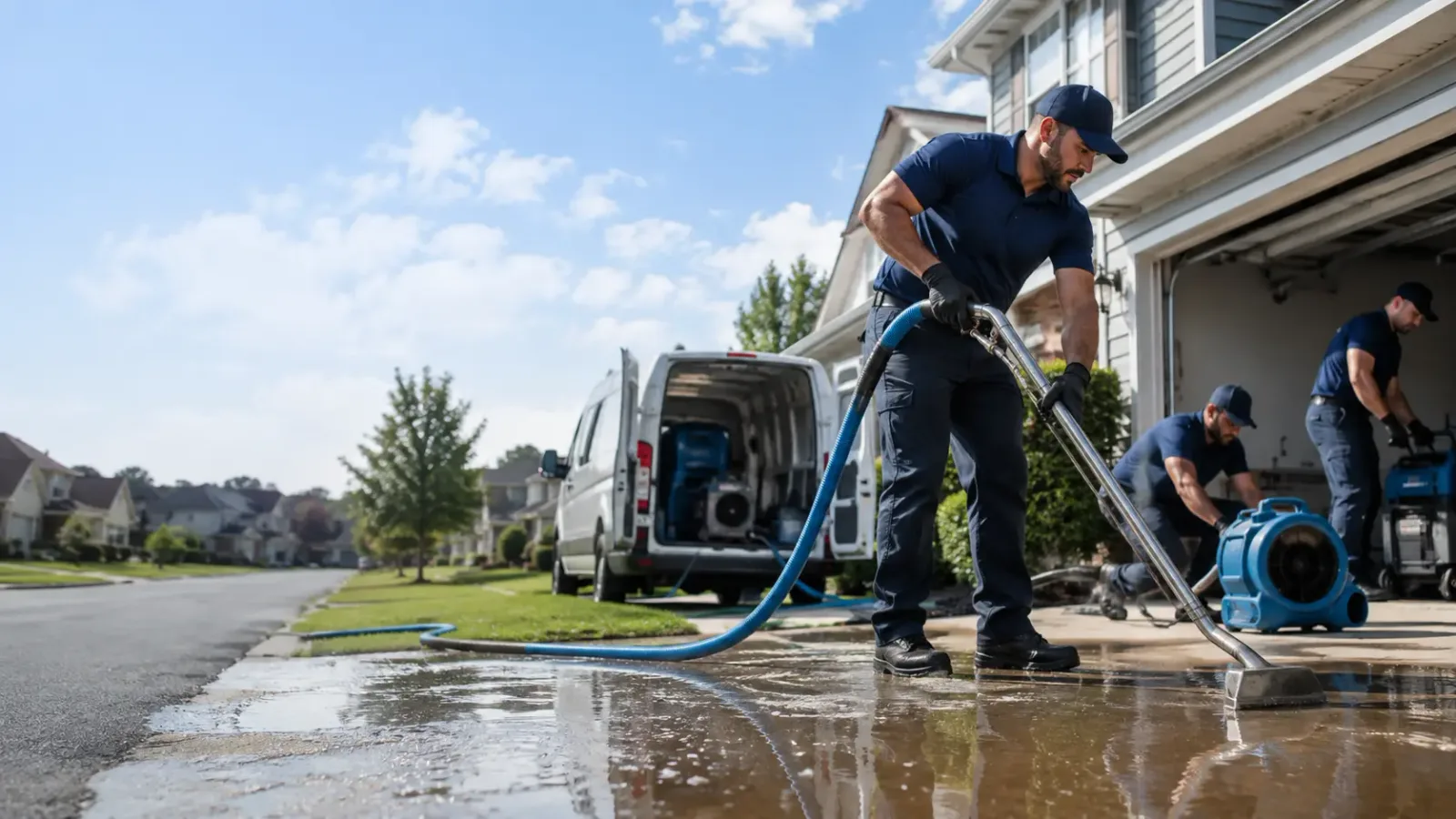 Flood Damage Restoration in Shelbyville, MI